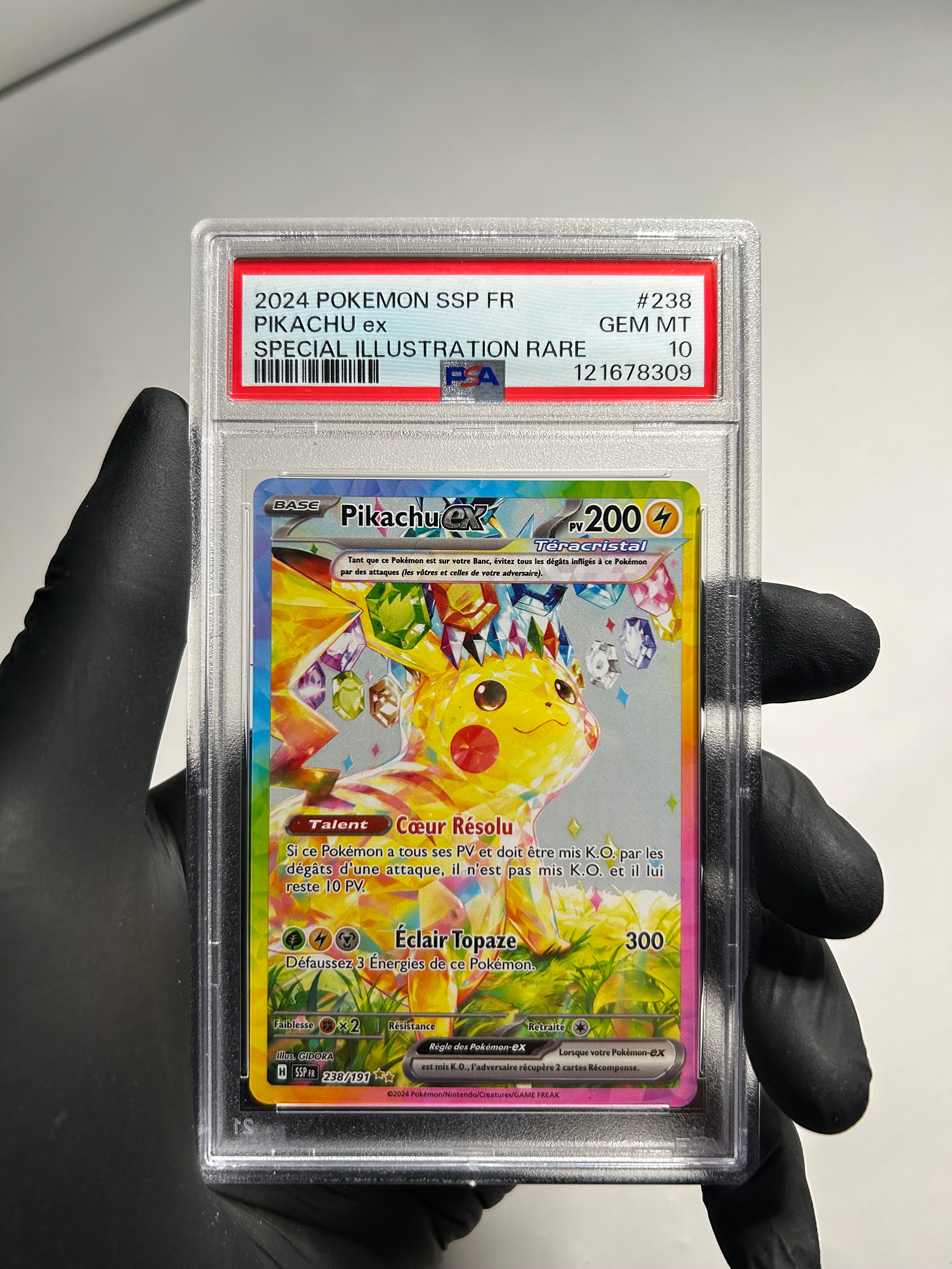Pikachu-ex 239/252 PSA 10