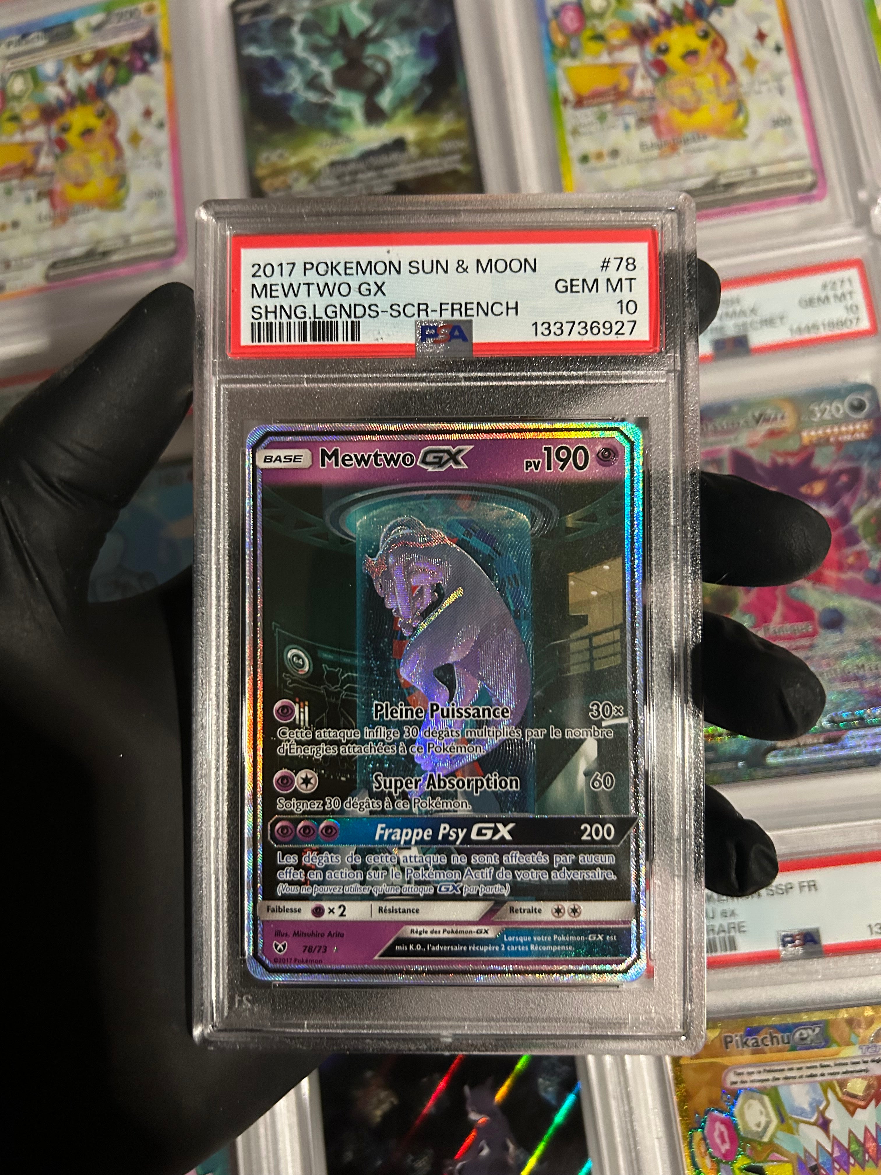 Mewtwo GX 78/73 PSA 10