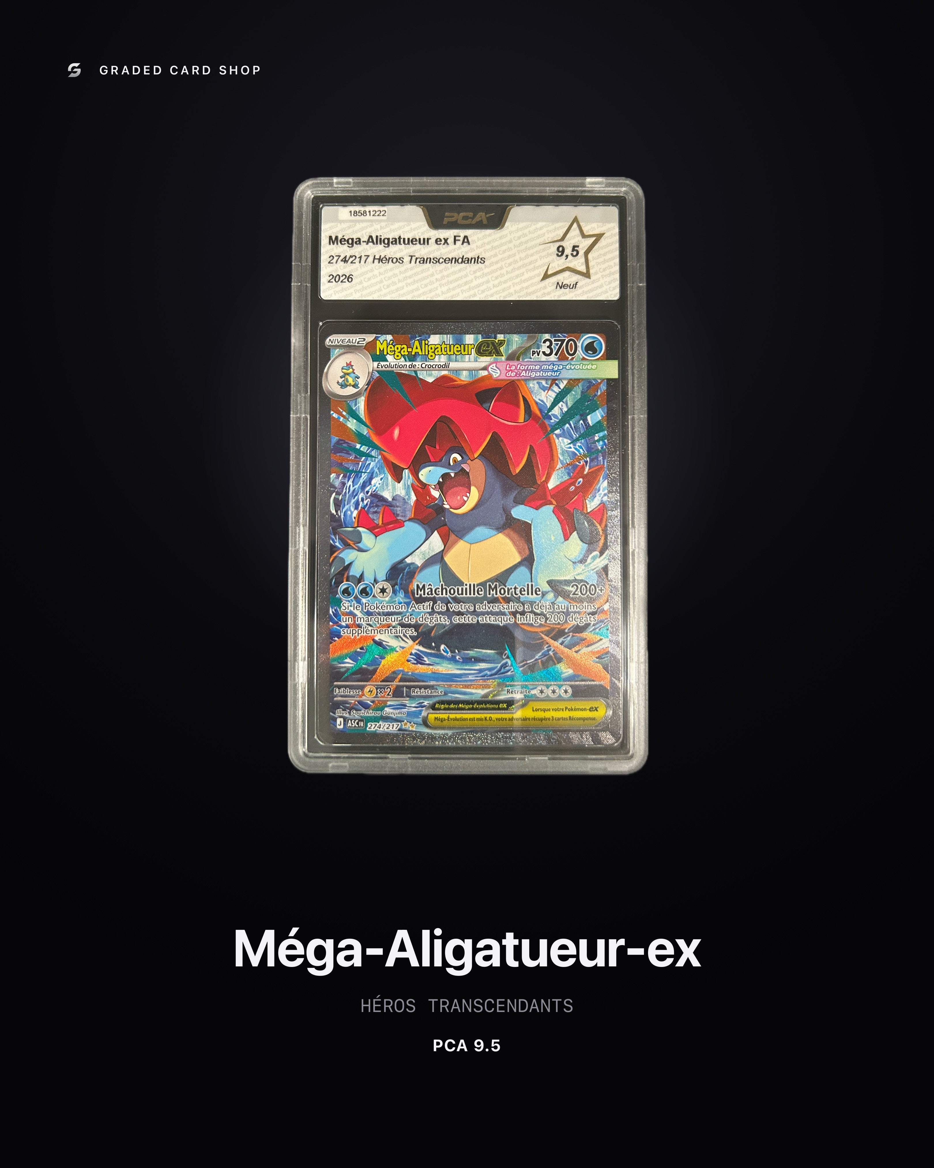 Méga-Aligatueur-EX 274/217 PCA9.5
