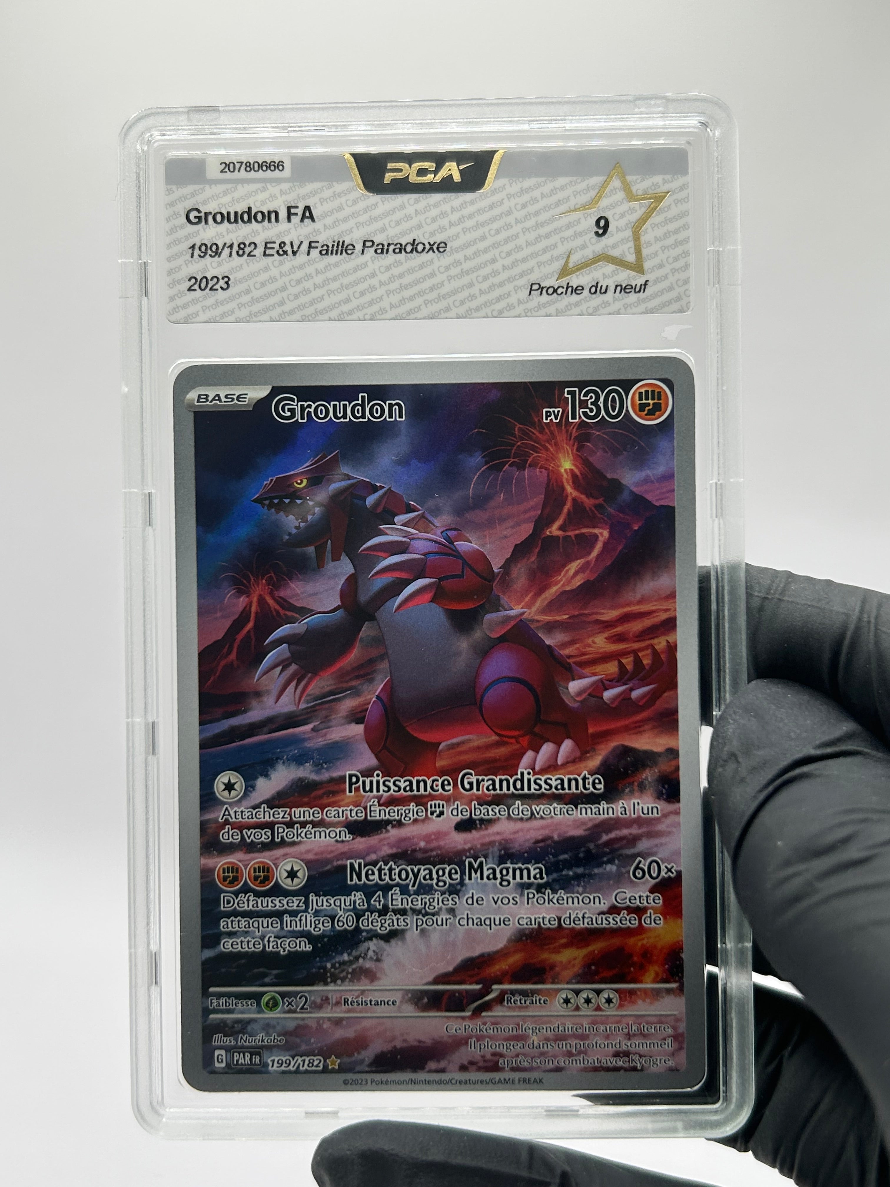Groudon 199 De Faille Paradoxe PCA9