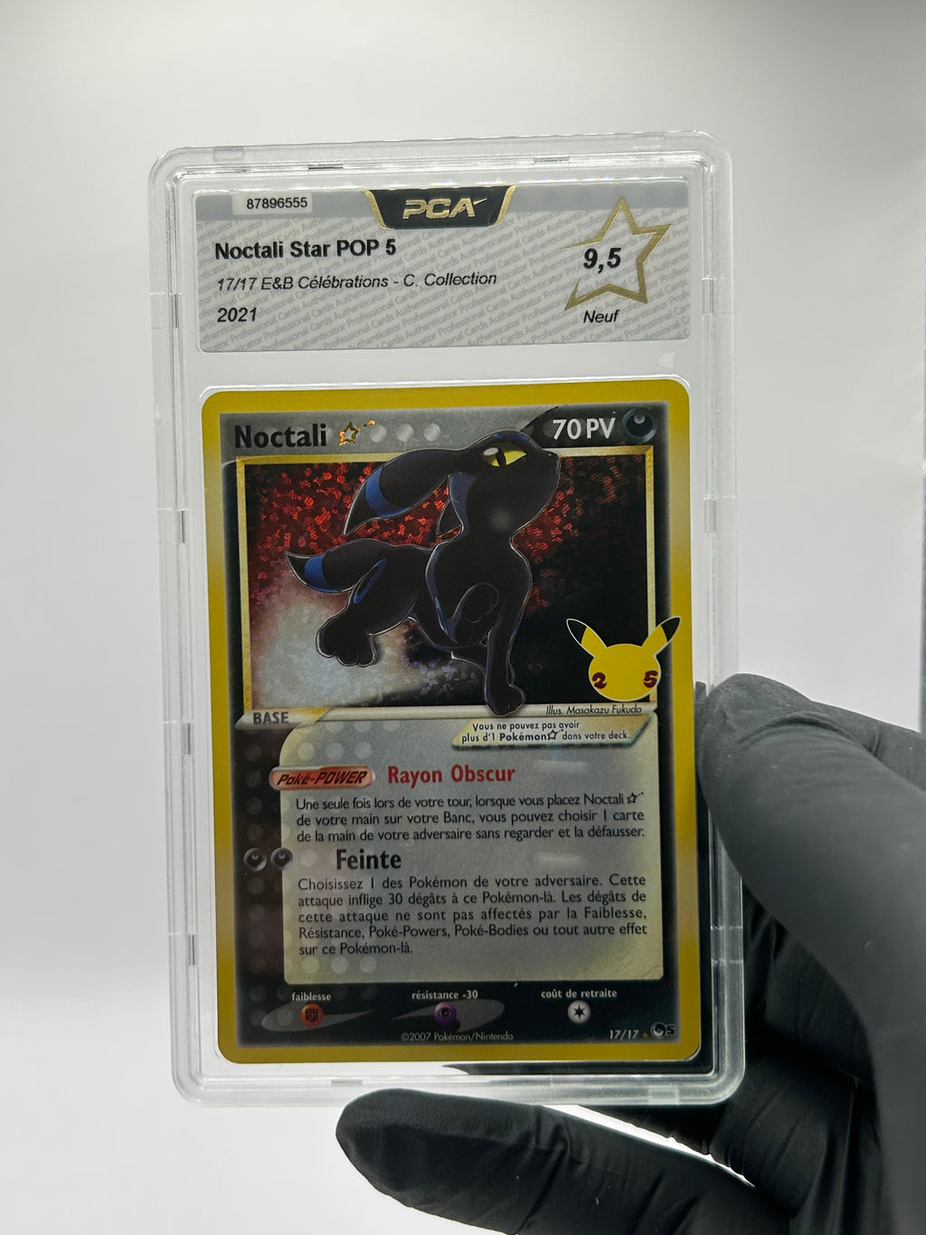 Lot Dracaufeu 4/102 et Noctali 17/17 - Célébrations