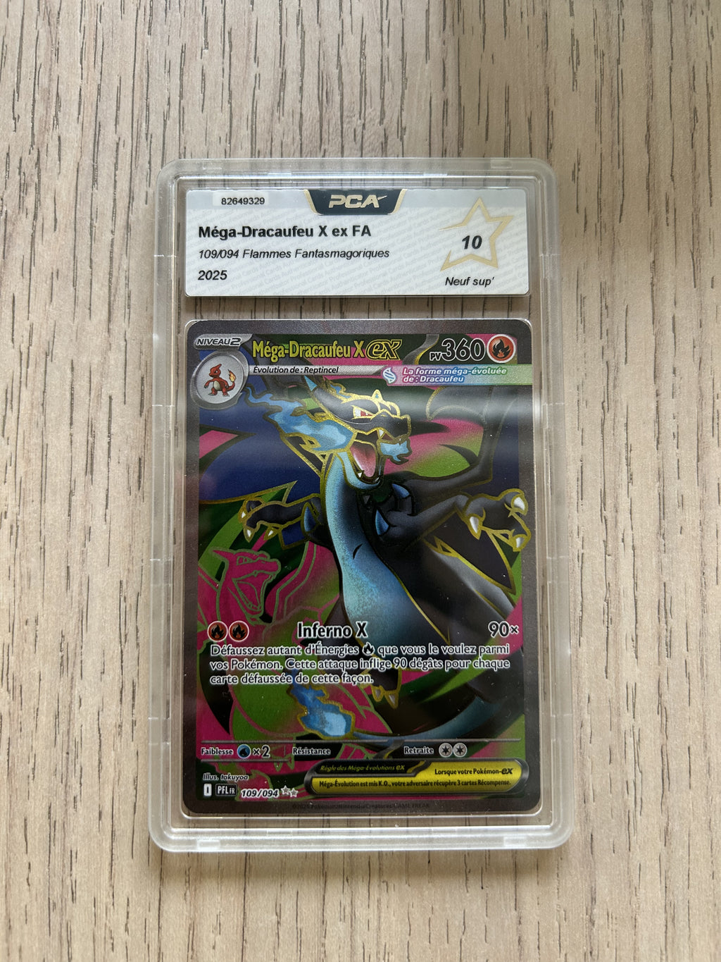 Méga-Dracaufeu X-ex 109/130 PCA 10