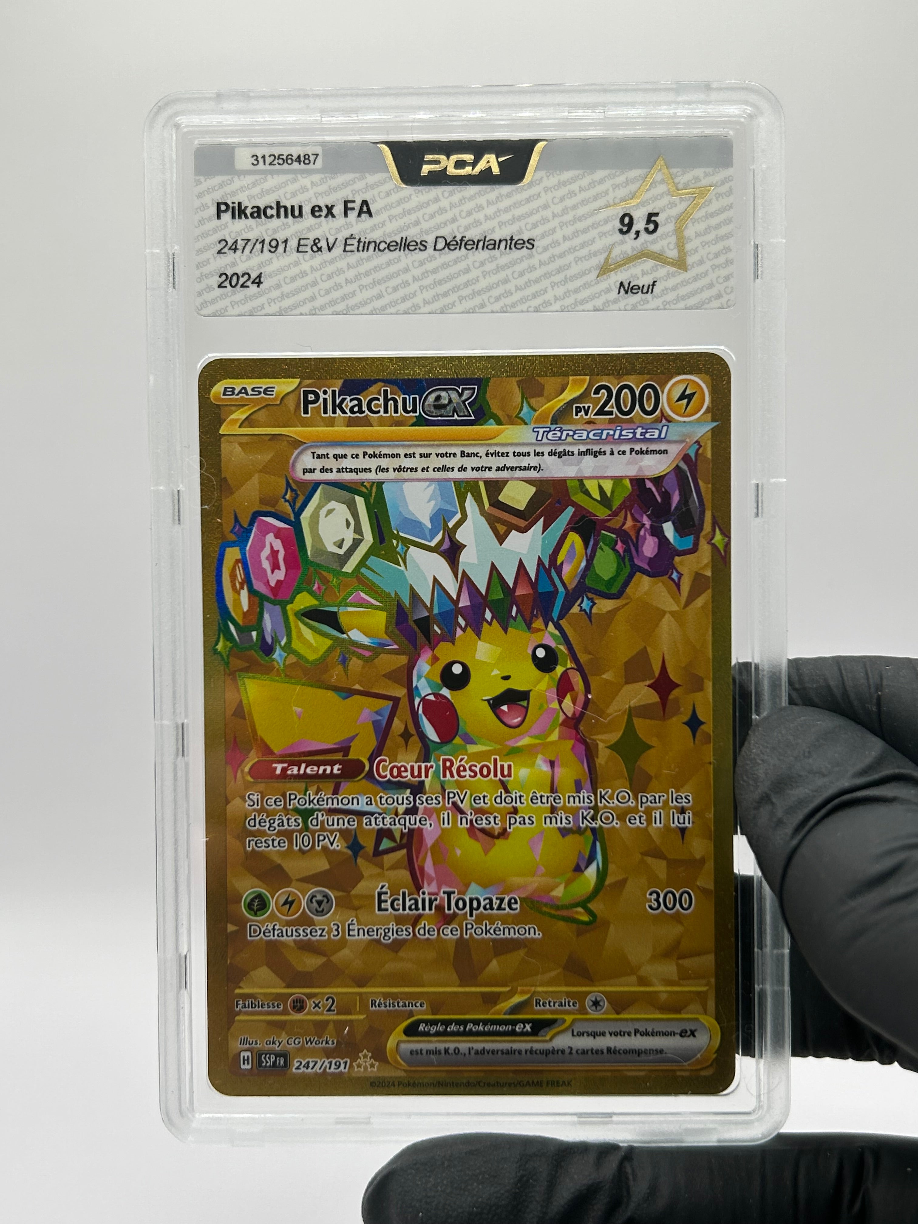 Pikachu-EX 247/191 PCA9.5