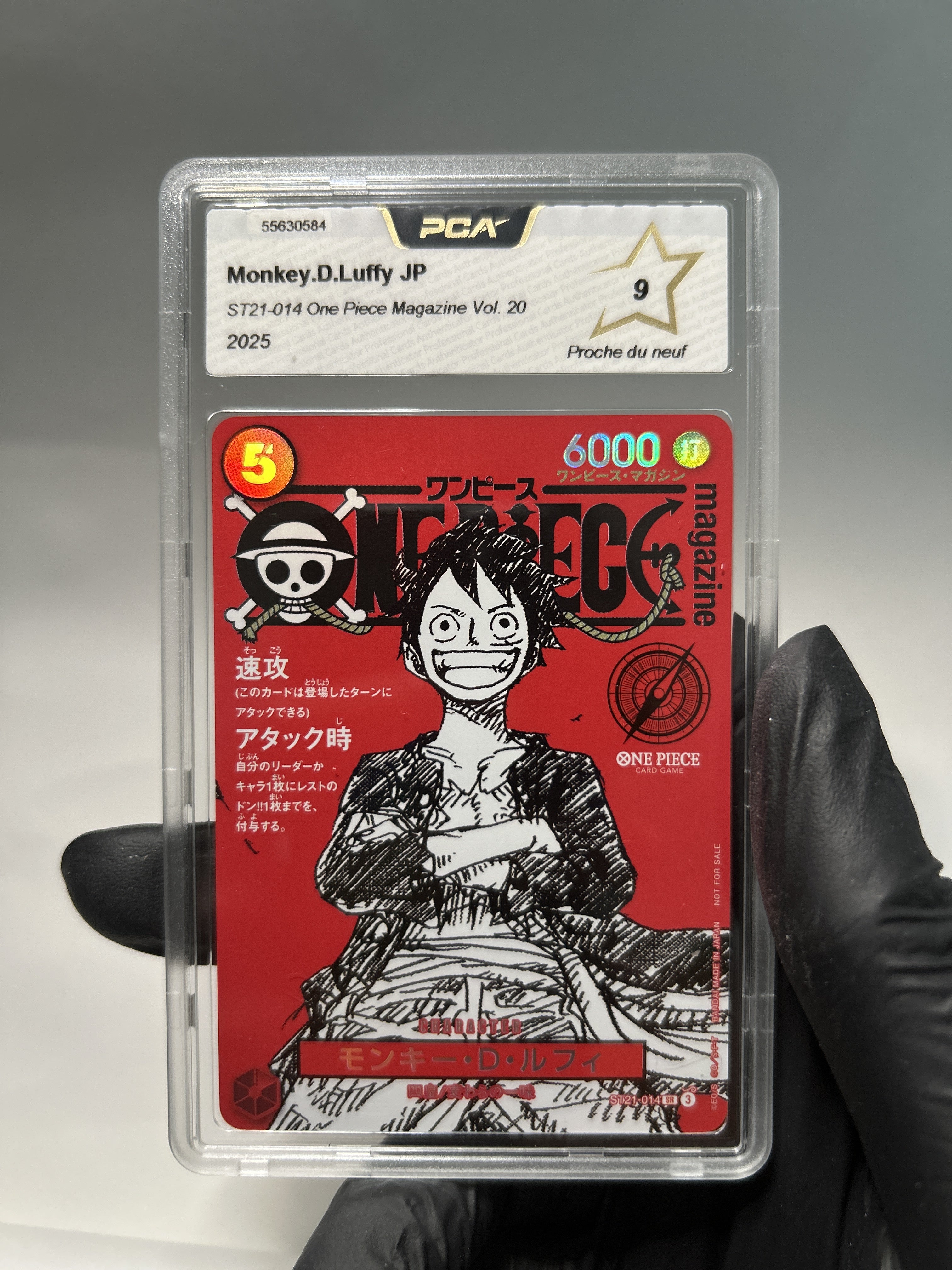 Monkey D Luffy ST21  PCA 9