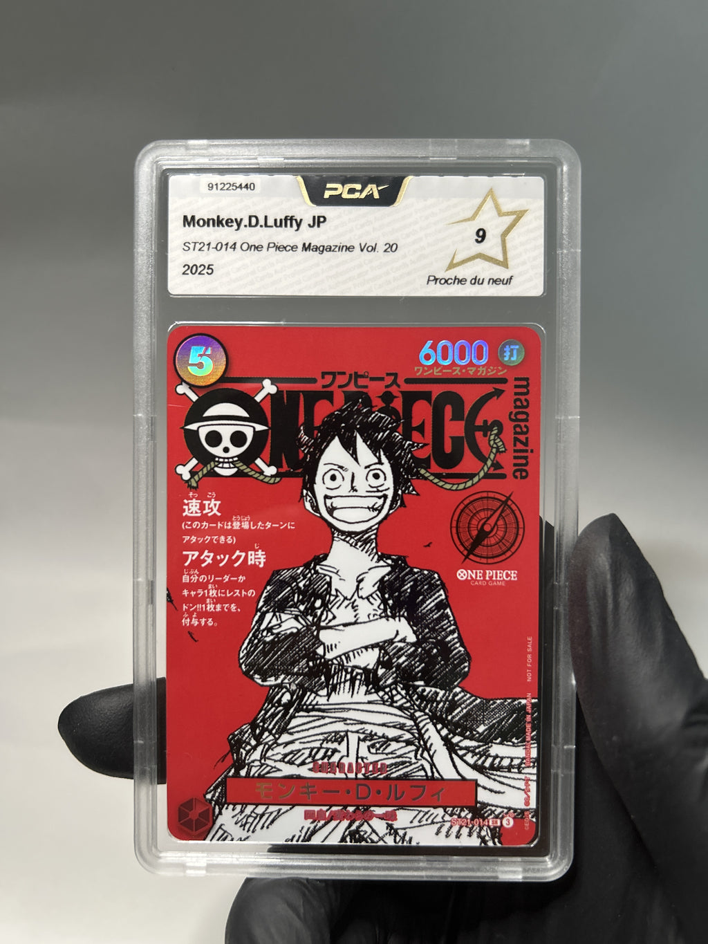 Monkey D Luffy ST21  PCA 9