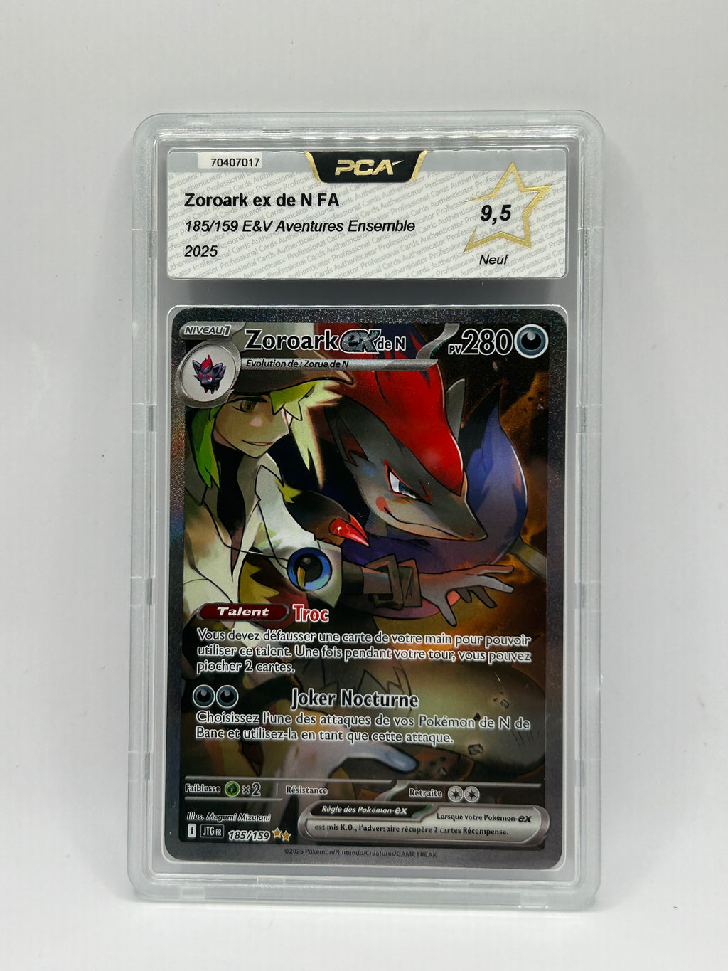 Zoroark-EX De N 185/159 PCA9.5