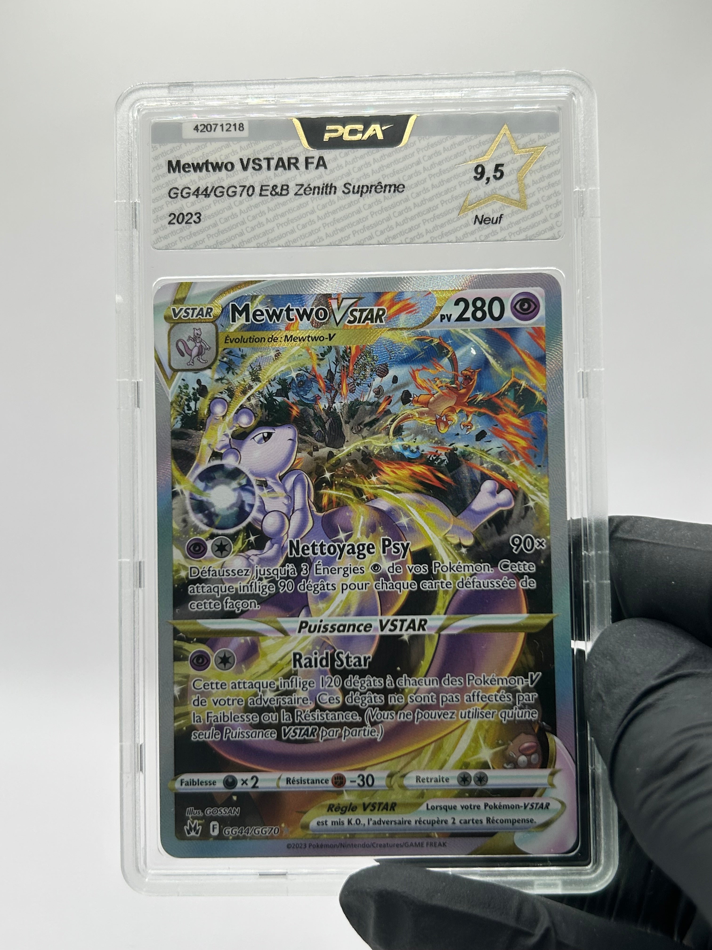 Mewtwo VSTAR GG44/70 PCA9.5