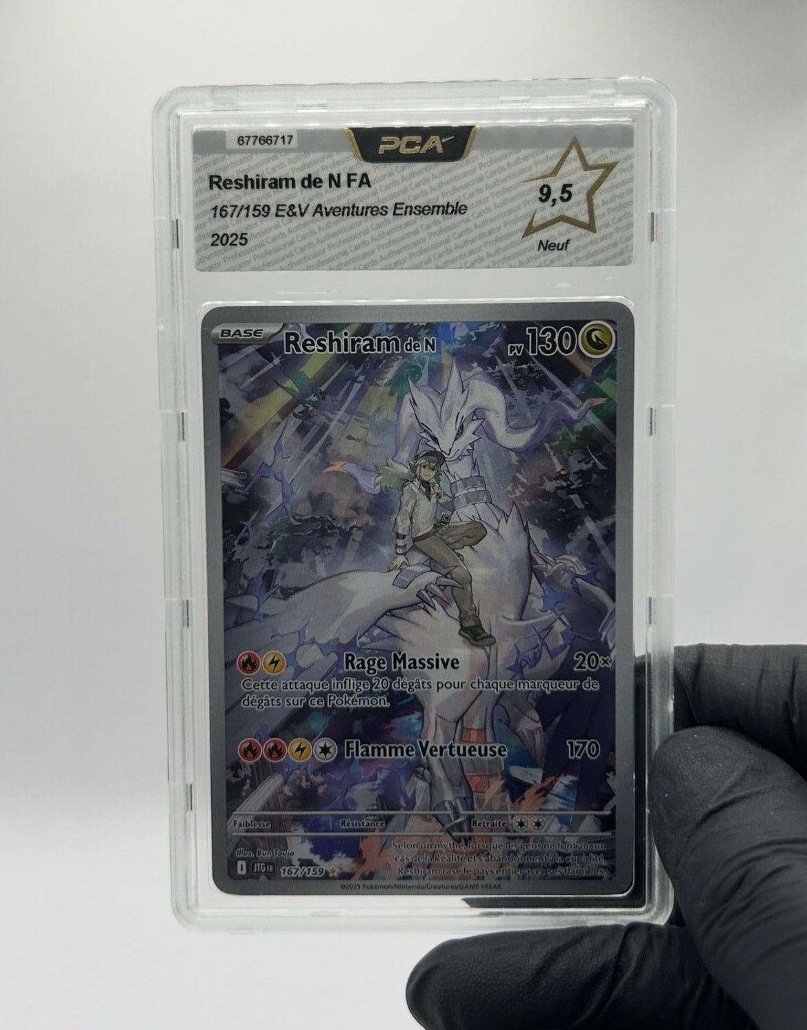 Reshiram De N 167/159 PCA9.5