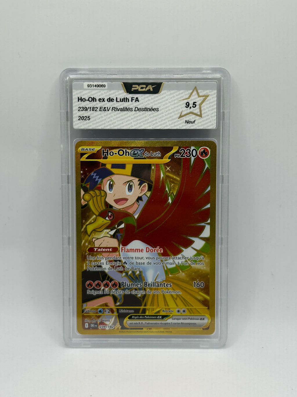 Ho-Oh-EX De Luth 239/182 PCA9.5