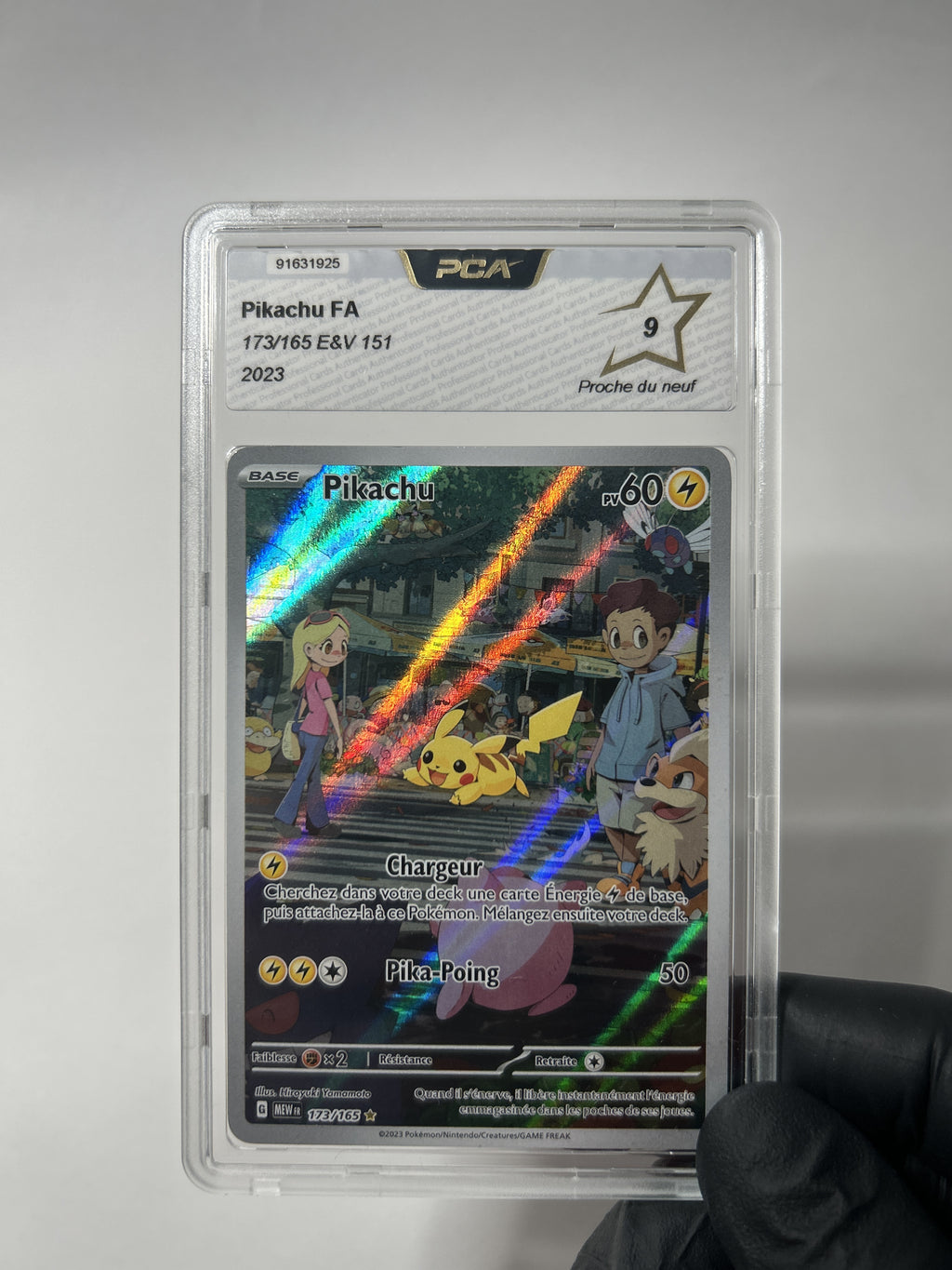 Pikachu 173/207 PCA 9