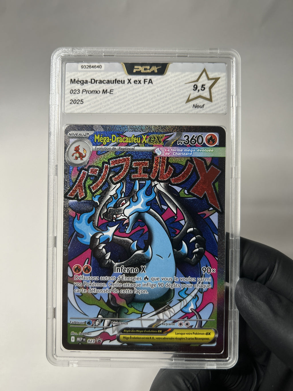 Mega Dracaufeu X ex 023/10 PCA 9,5