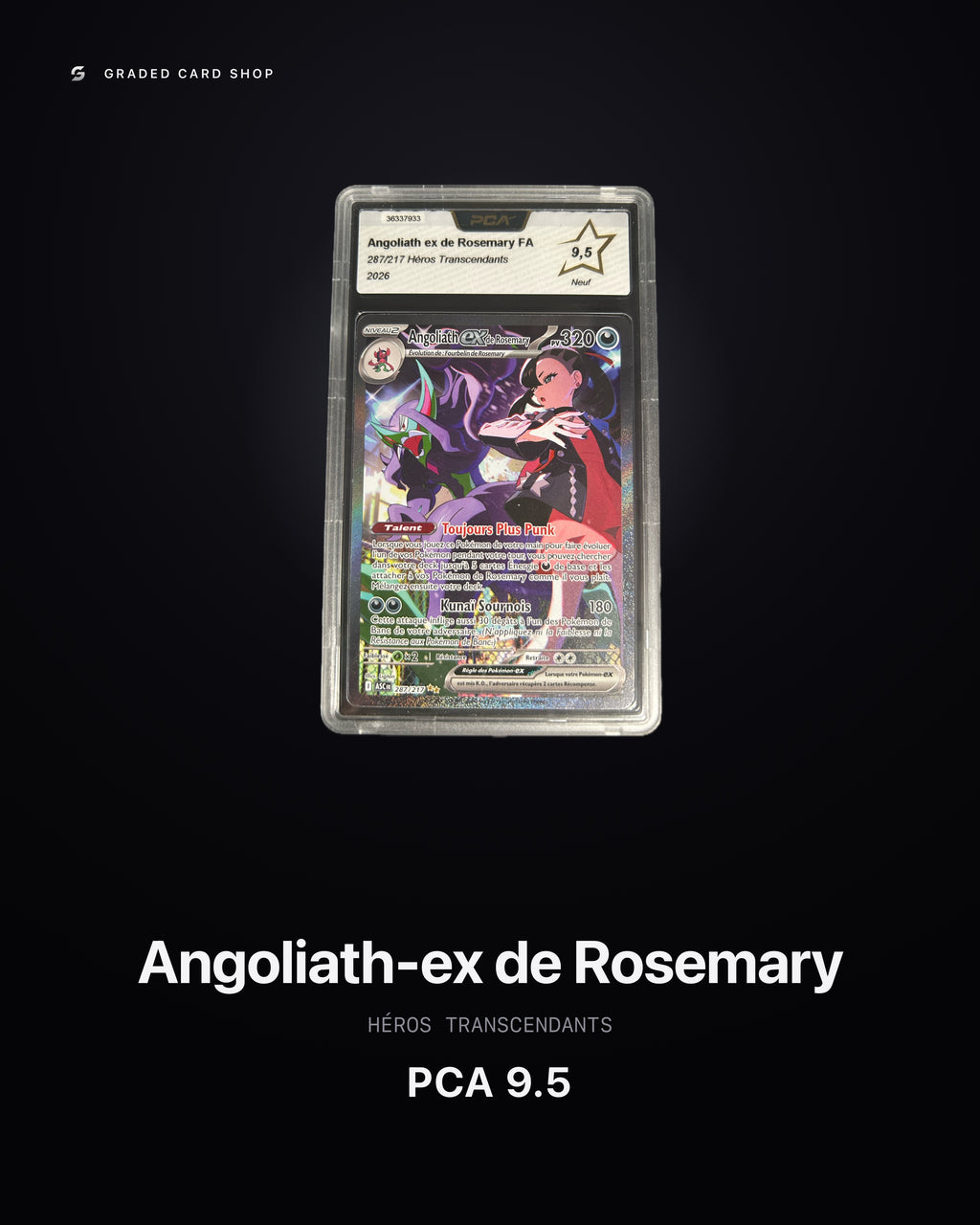 Angoliath-EX De Rosemary 287/217 PCA9.5