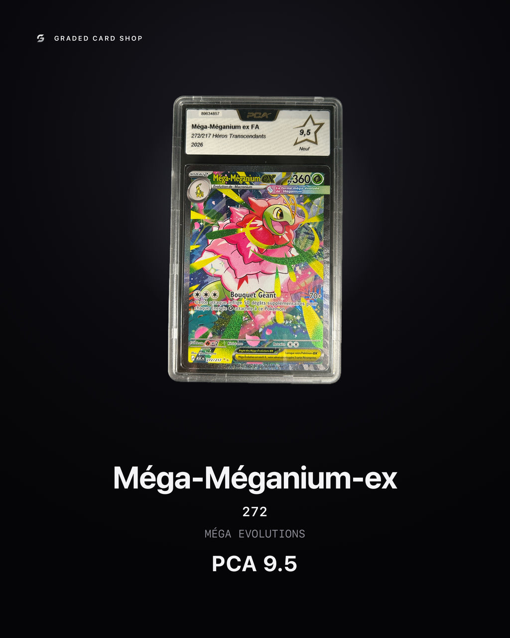 Méga-Méganium-EX 272/217 PCA9.5